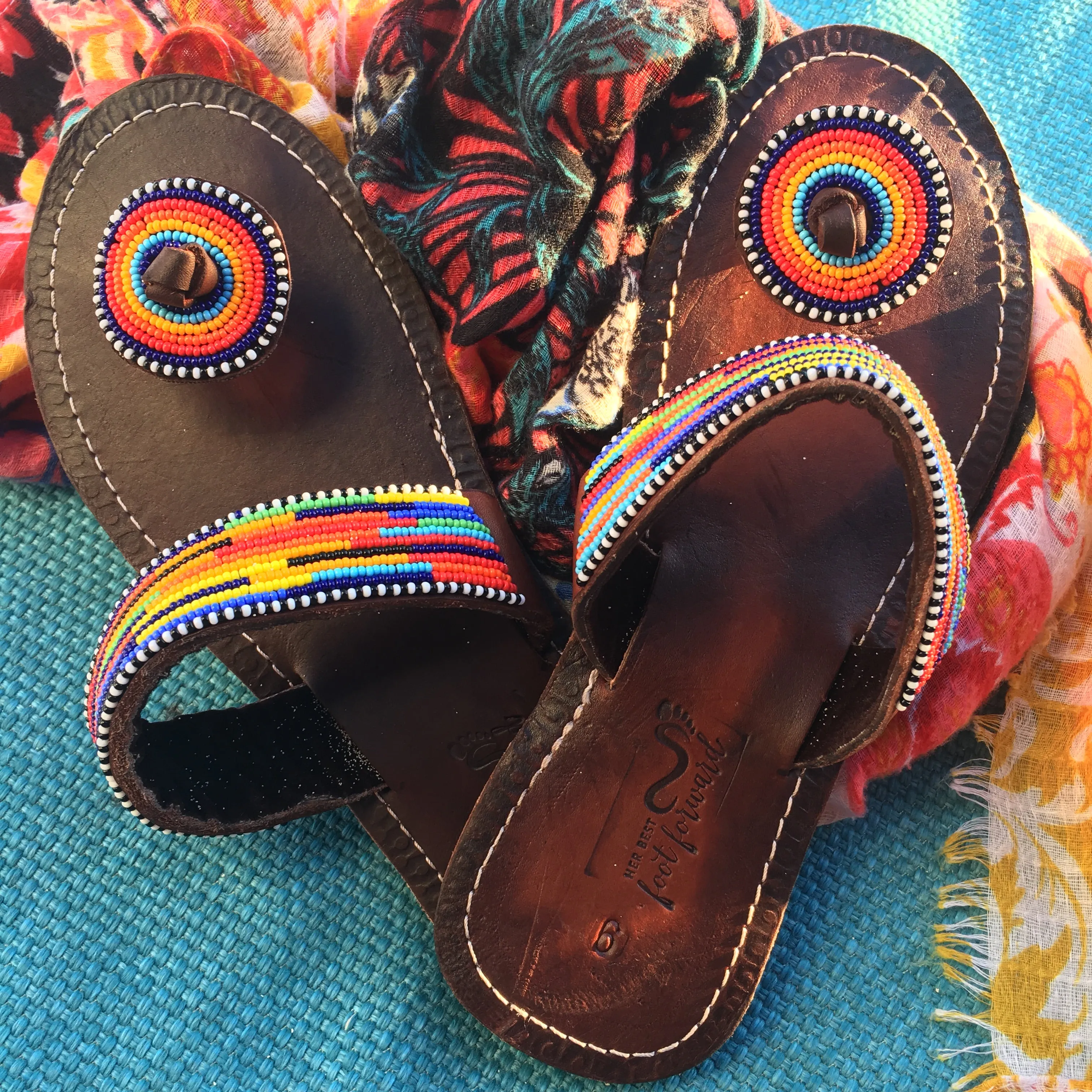 I'm With the Band: Rainbow Sandals – Handmade Ethical Summer Footwear