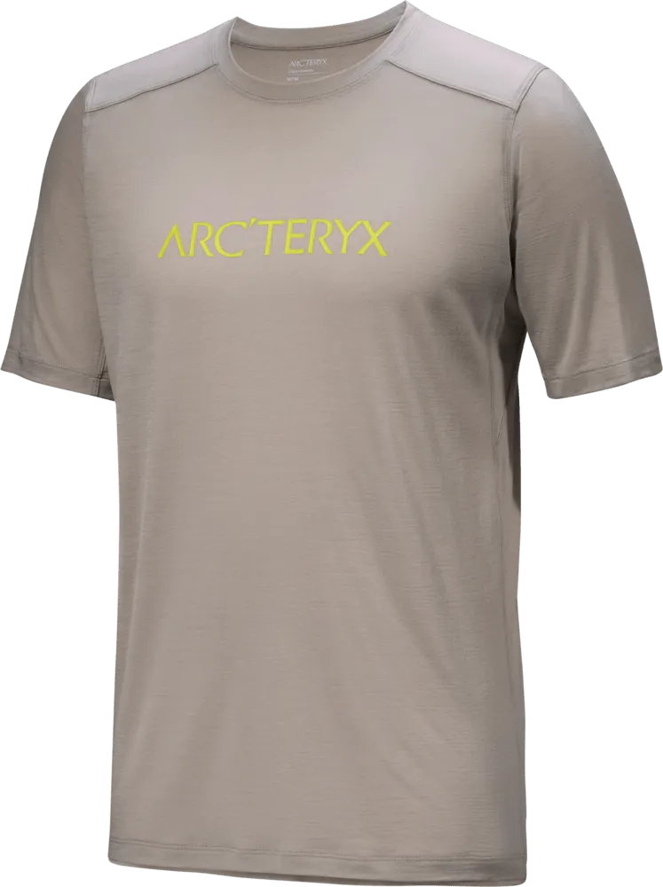 Ionia Merino Wool Arc'Word Logo Shirt SS Men's