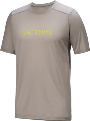 Ionia Merino Wool Arc'Word Logo Shirt SS Men's