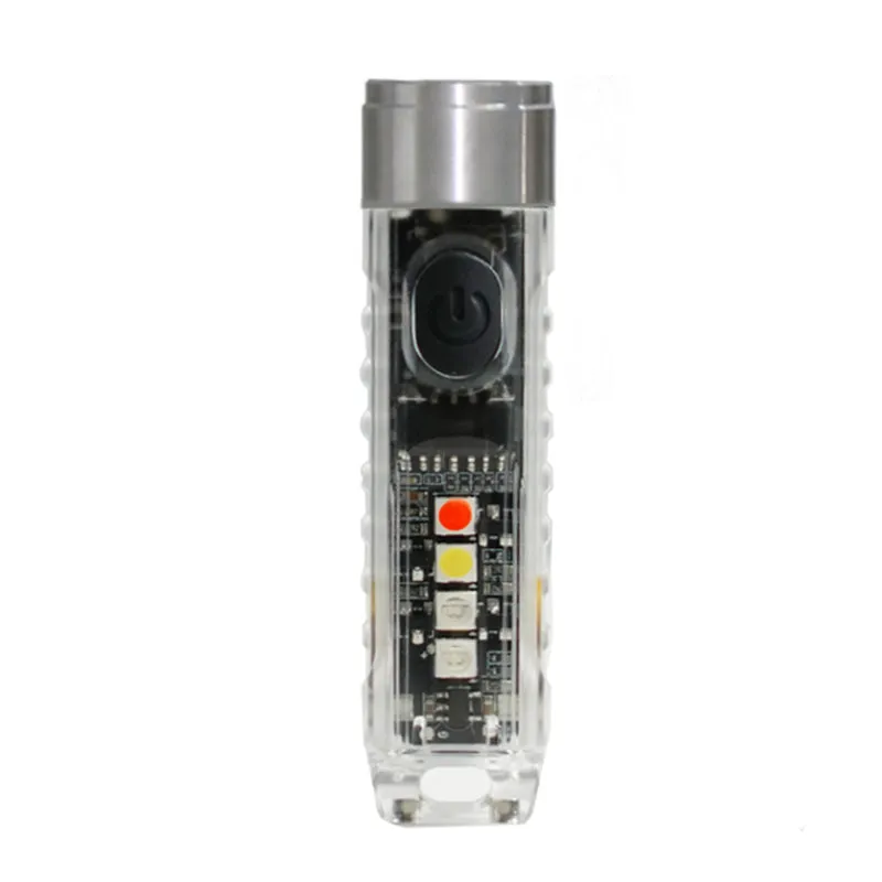 IP65 Mini LED Flashlights USB Rechargeable Keychain Flashlight - Jennyhome