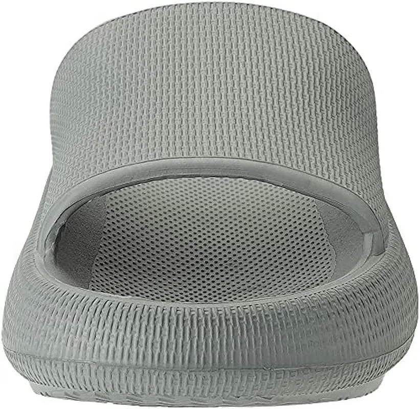 Joomra Pillow Slippers for Women and Men Non Slip Quick Drying Shower Slides Bathroom Sandals | Ultra Cushion | Thick Sole