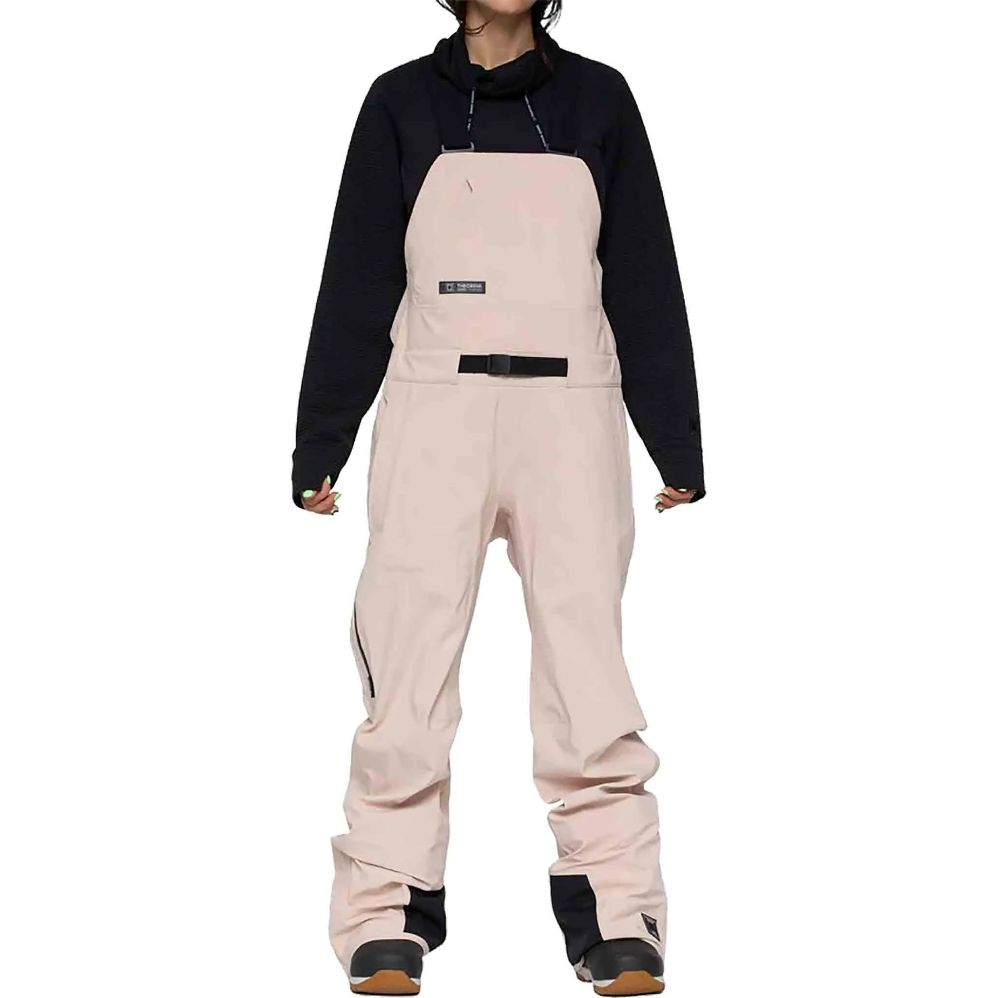 L1 Sao Snowboard Bib Almost Apricot 2024