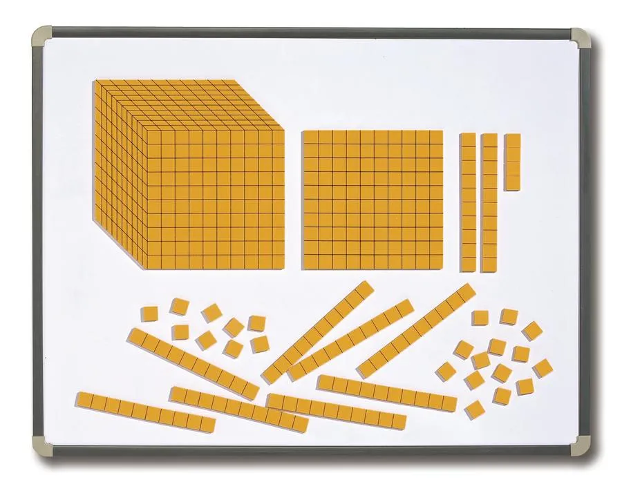Learning Advantage Magnetic Foam Base Ten Blocks