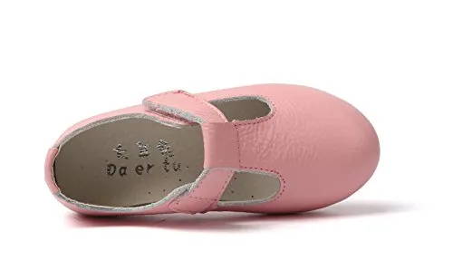 Leather Mary Janes for Girls: T-Shaped Strap Oxford Shoes