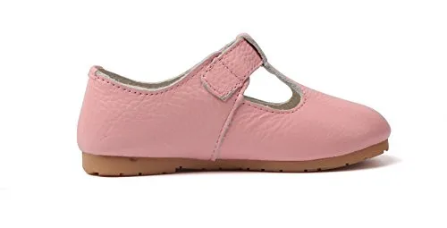 Leather Mary Janes for Girls: T-Shaped Strap Oxford Shoes