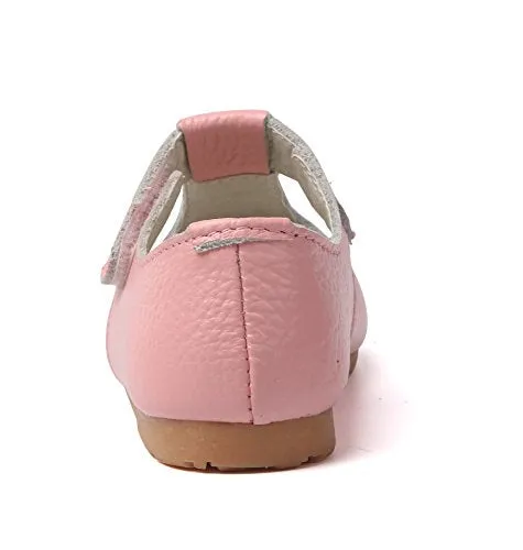 Leather Mary Janes for Girls: T-Shaped Strap Oxford Shoes