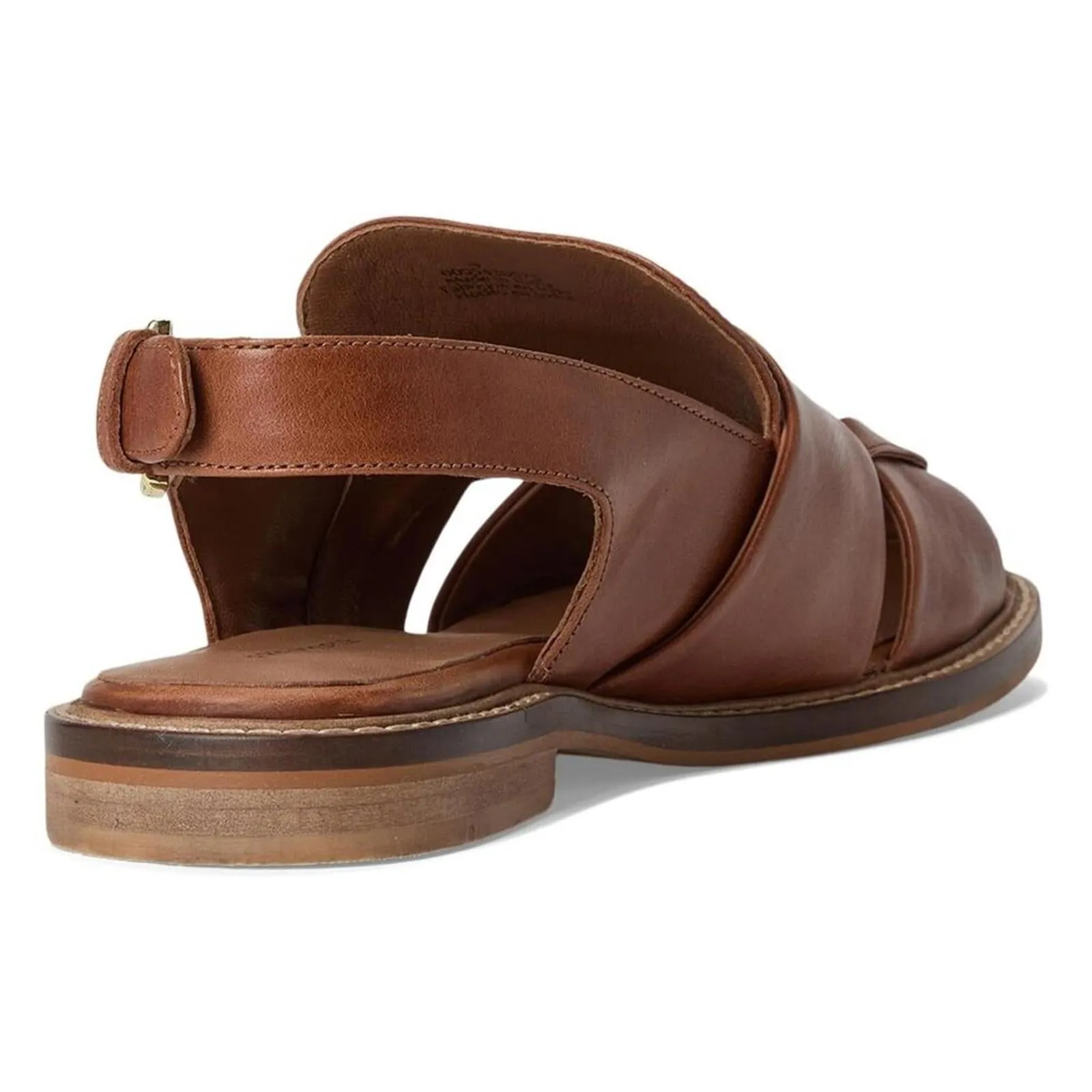 Libby Tan Leather Fisher Flats