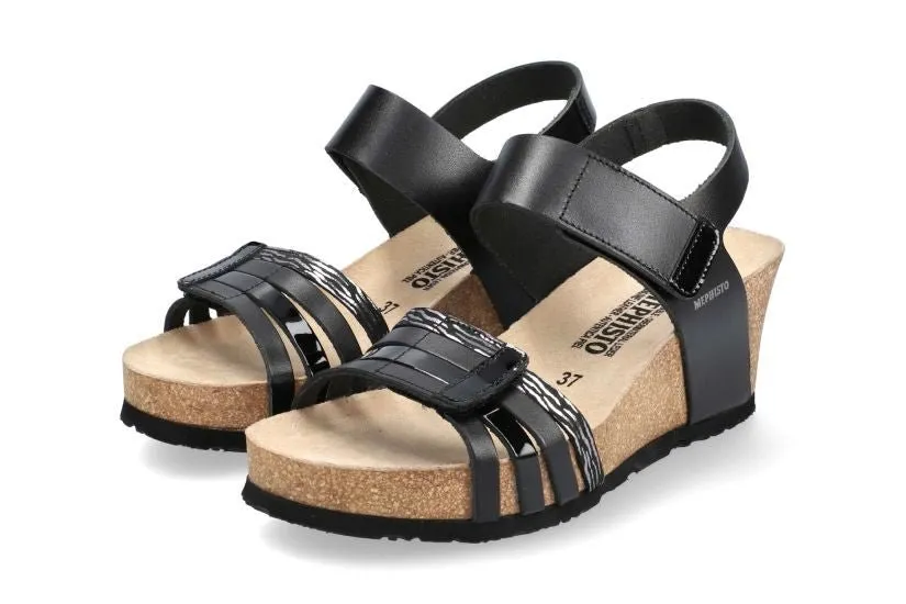 'Lucia' women's sandal - black