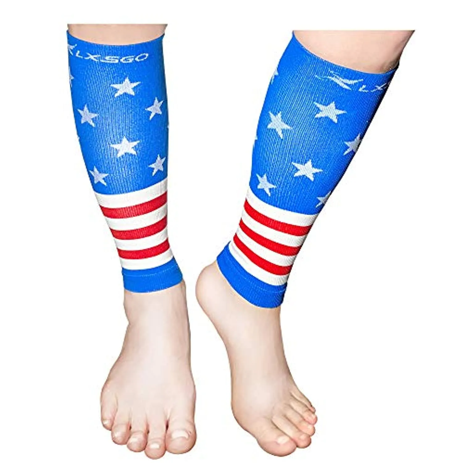 LxsGo Calf Compression Sleeves Women & Men Nurses Runners Leg Compression Socks