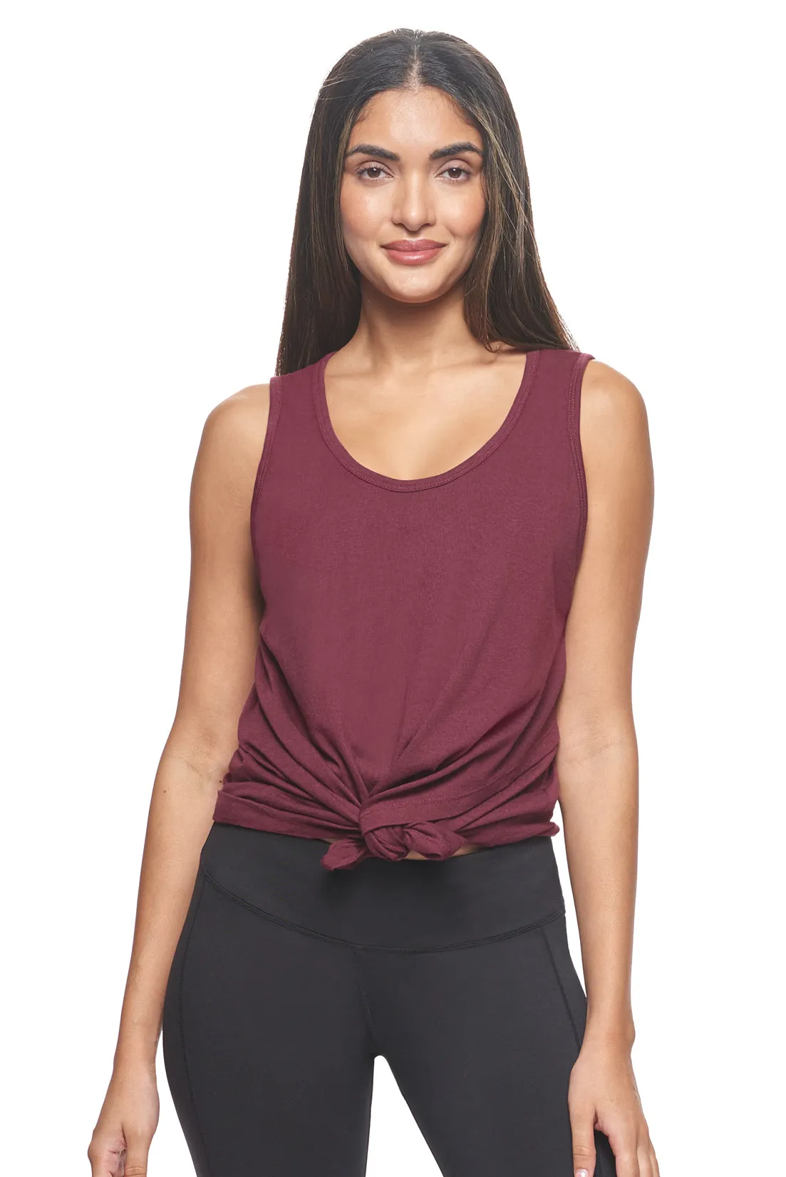 MC279  MoCA™ Tie Front Tank