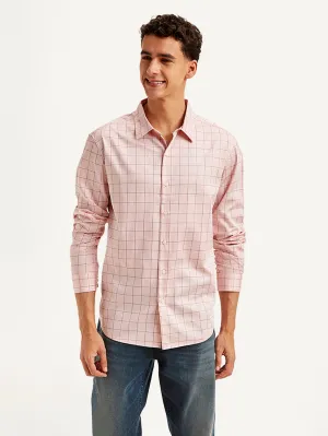 Men's Checkered Slim Fit Shirt