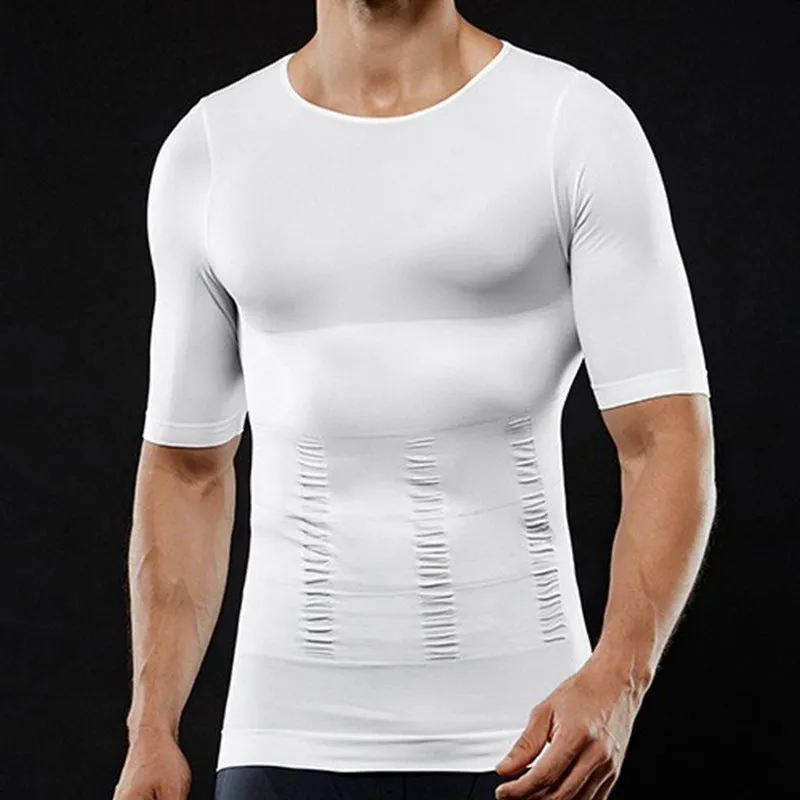 Men's Shaper T-shirt [Color White]