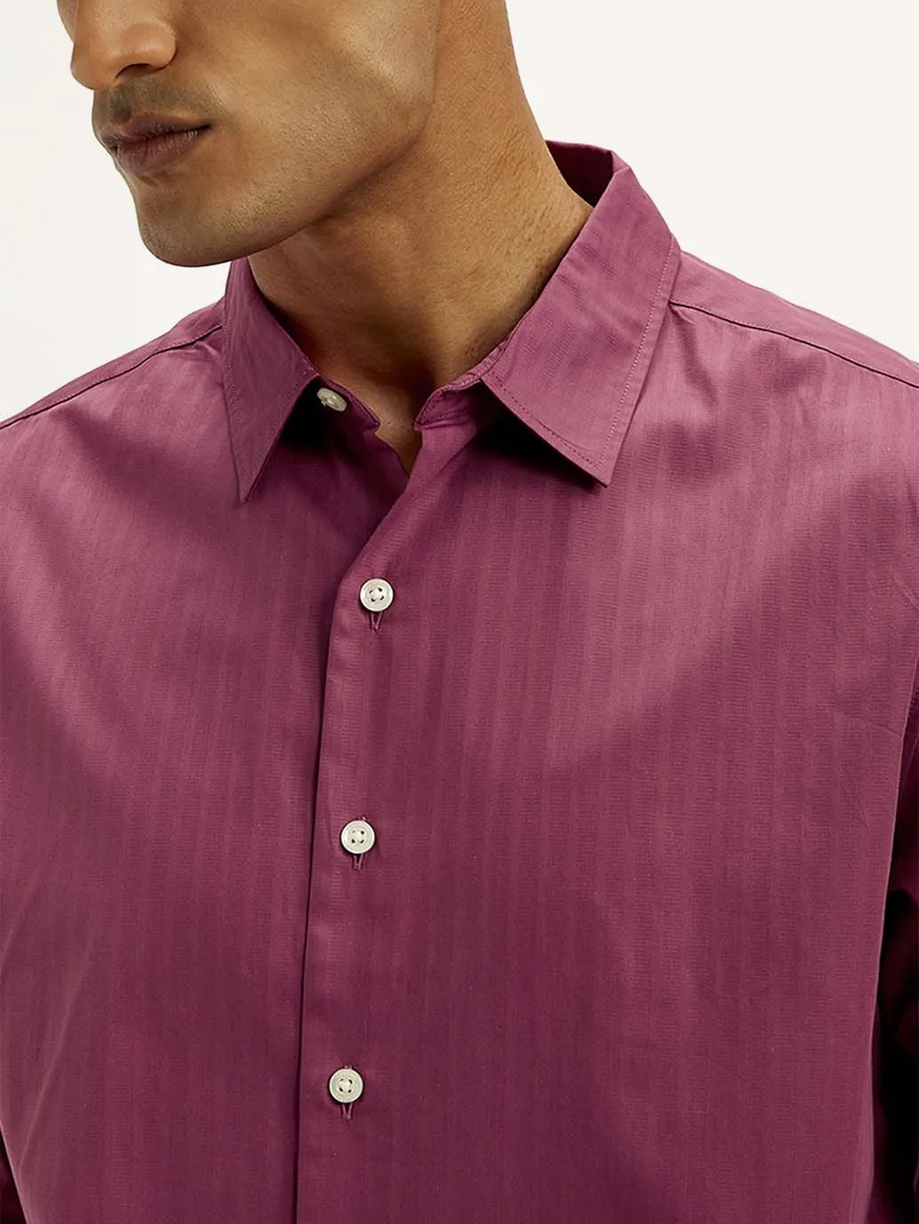 Men's Striped Slim Fit Shirt