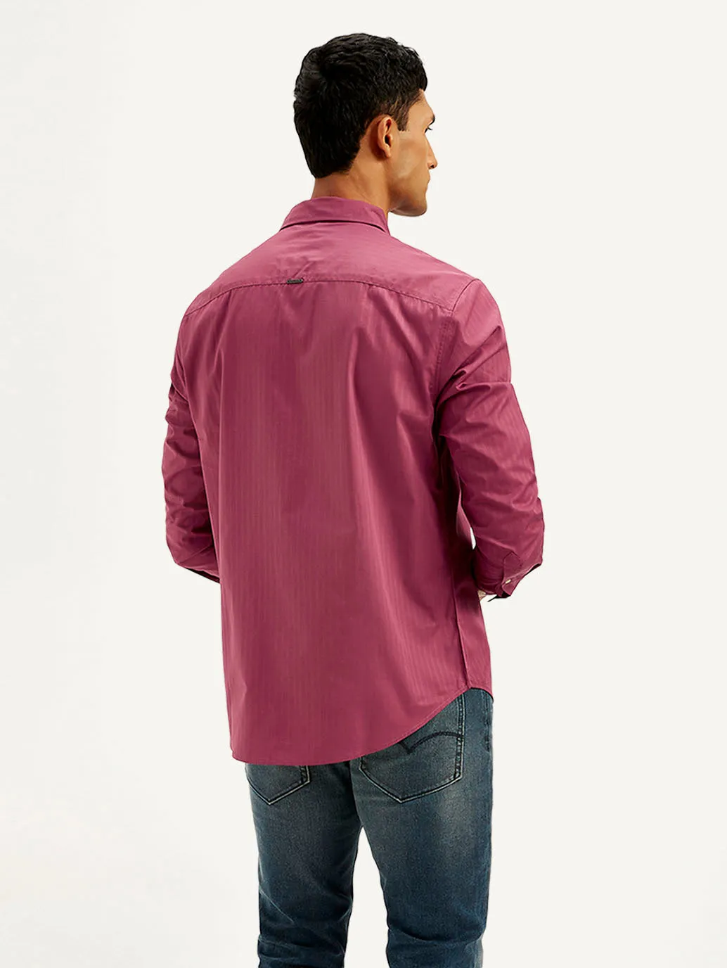 Men's Striped Slim Fit Shirt