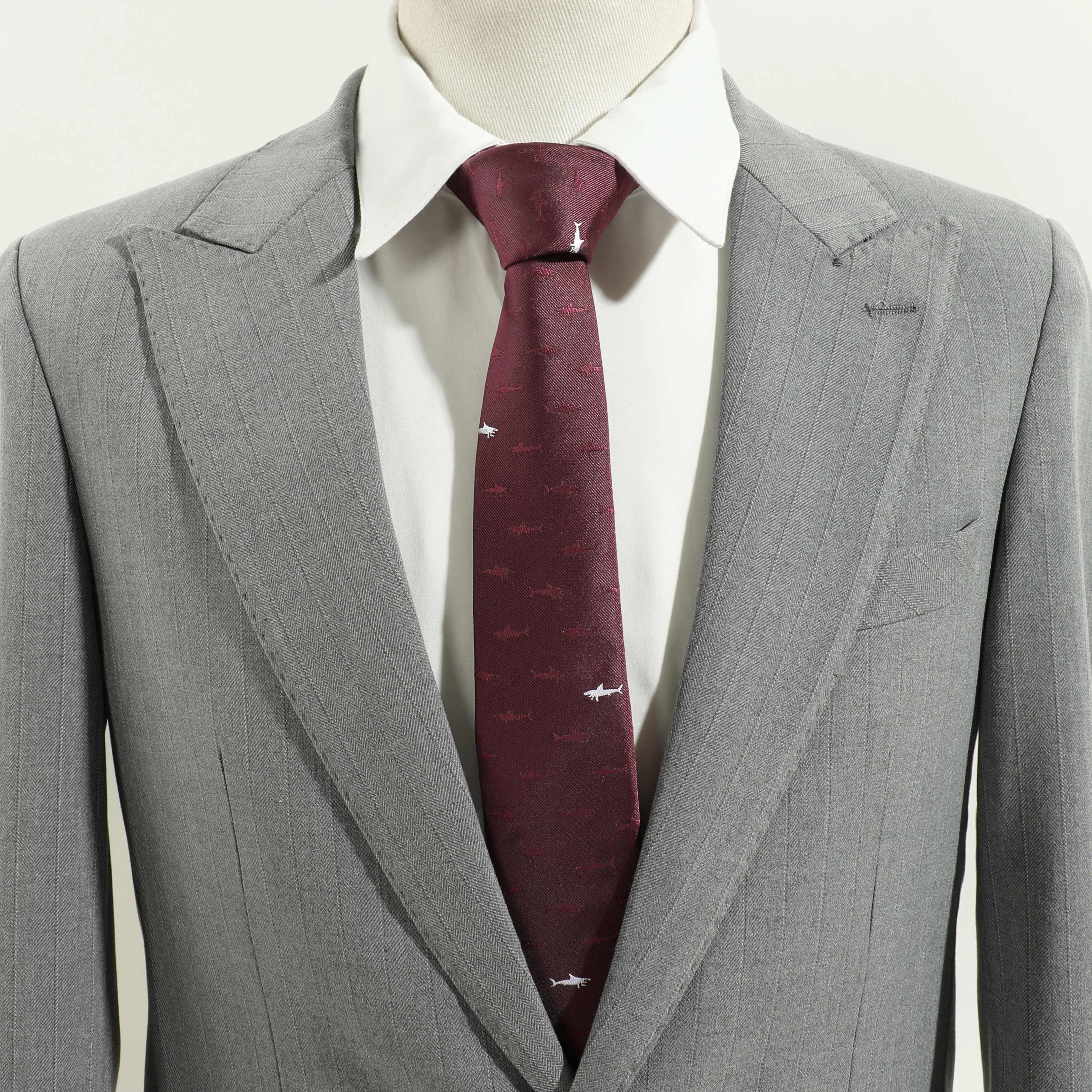 Men's Tie: Shark Pattern