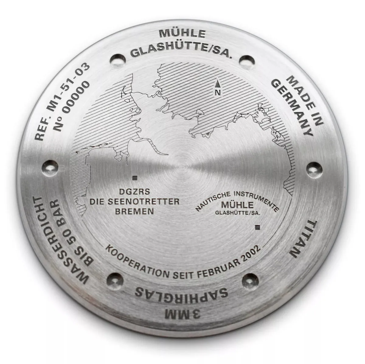 Mühle Glashütte S.A.R. Mission Timer Titan M1-51-03-KB