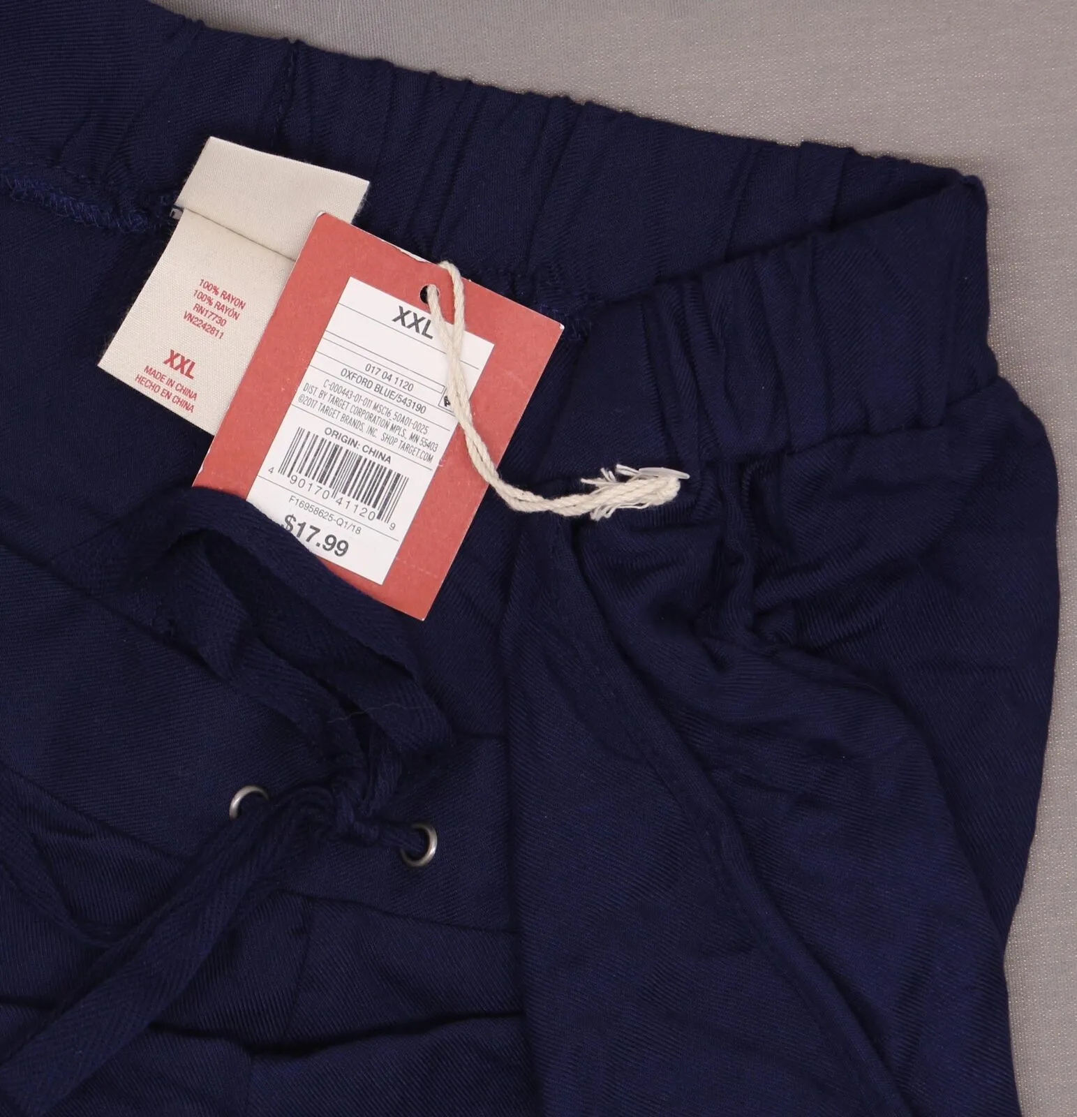 Mossimo Women's Elastic Back Drawstring Soft Twill Shorts