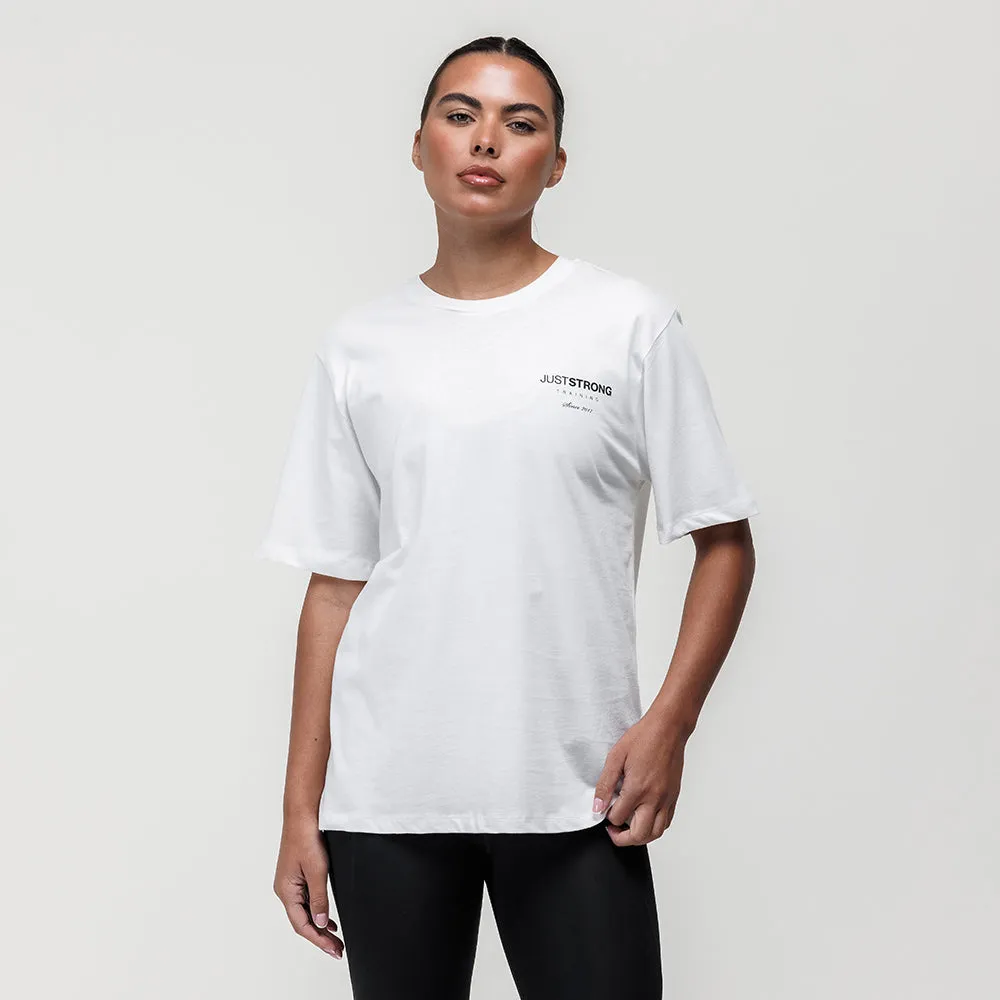 Motion Boyfriend Lift Heavy Graphic Tee - Off White