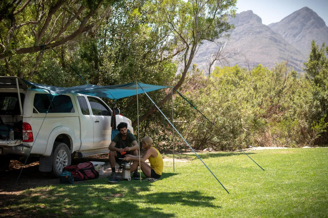 MULTIFUNCTION TARP CAMPING SHELTER