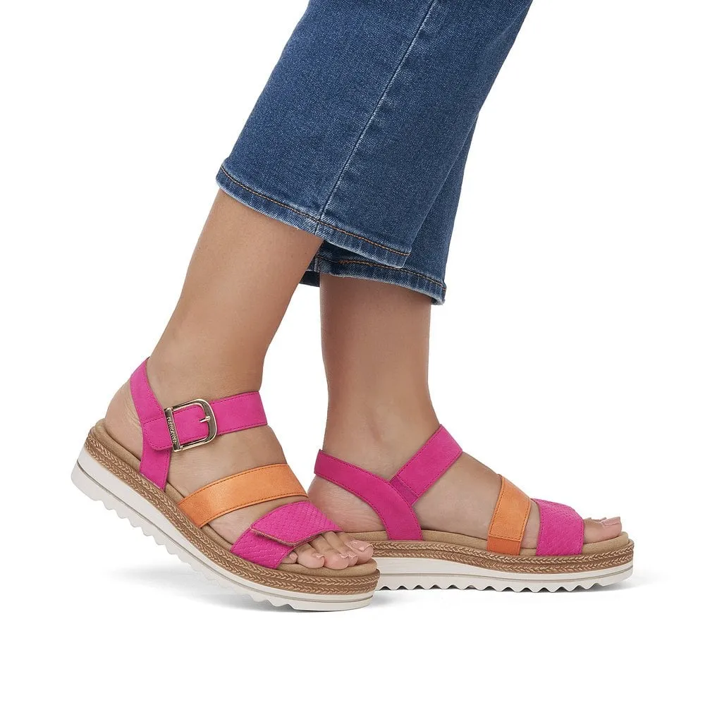 Nantes Magenta Sandals