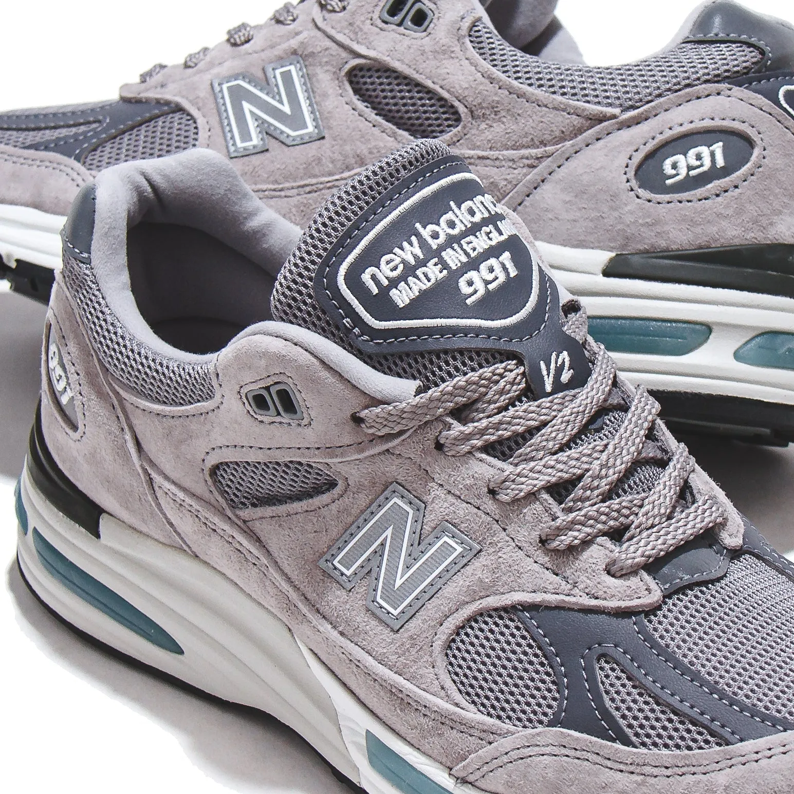 New Balance Unisex 991v2 Rock Ridge Made In UK U991GL2