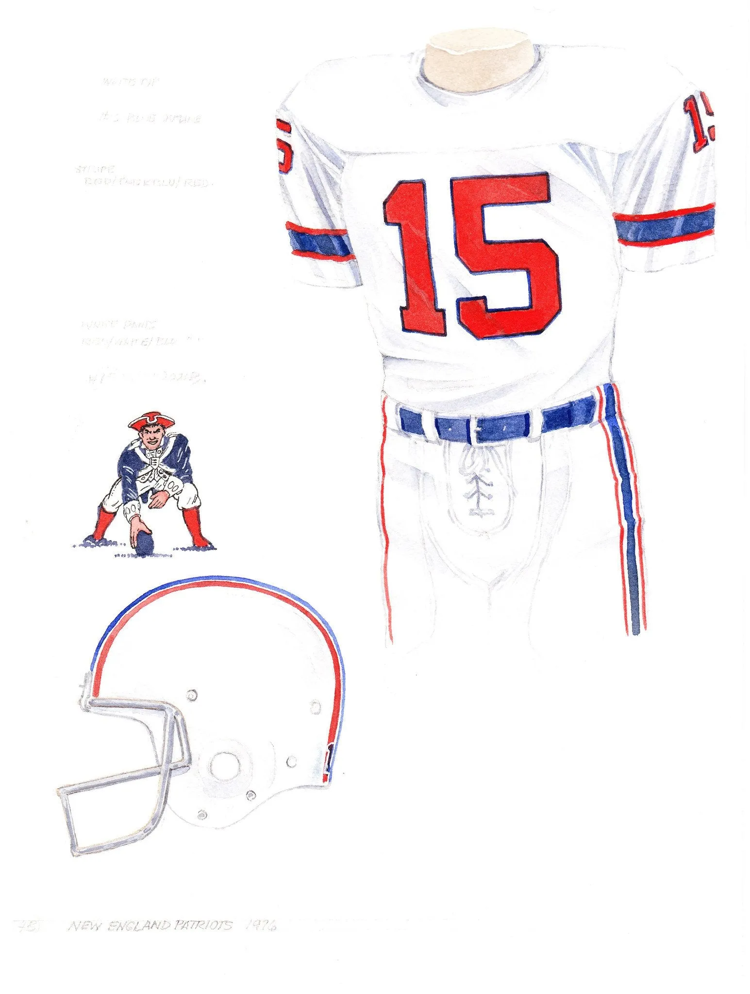 New England Patriots 1976