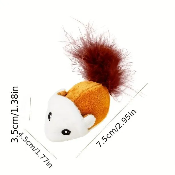 NEW Retails $40 Smart Running Mouse Cat Toy Interactive Simulation Mice Moving Electric Cat Teaser Toys