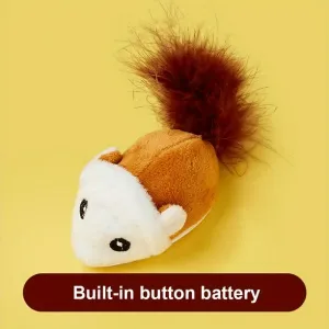 NEW Retails $40 Smart Running Mouse Cat Toy Interactive Simulation Mice Moving Electric Cat Teaser Toys