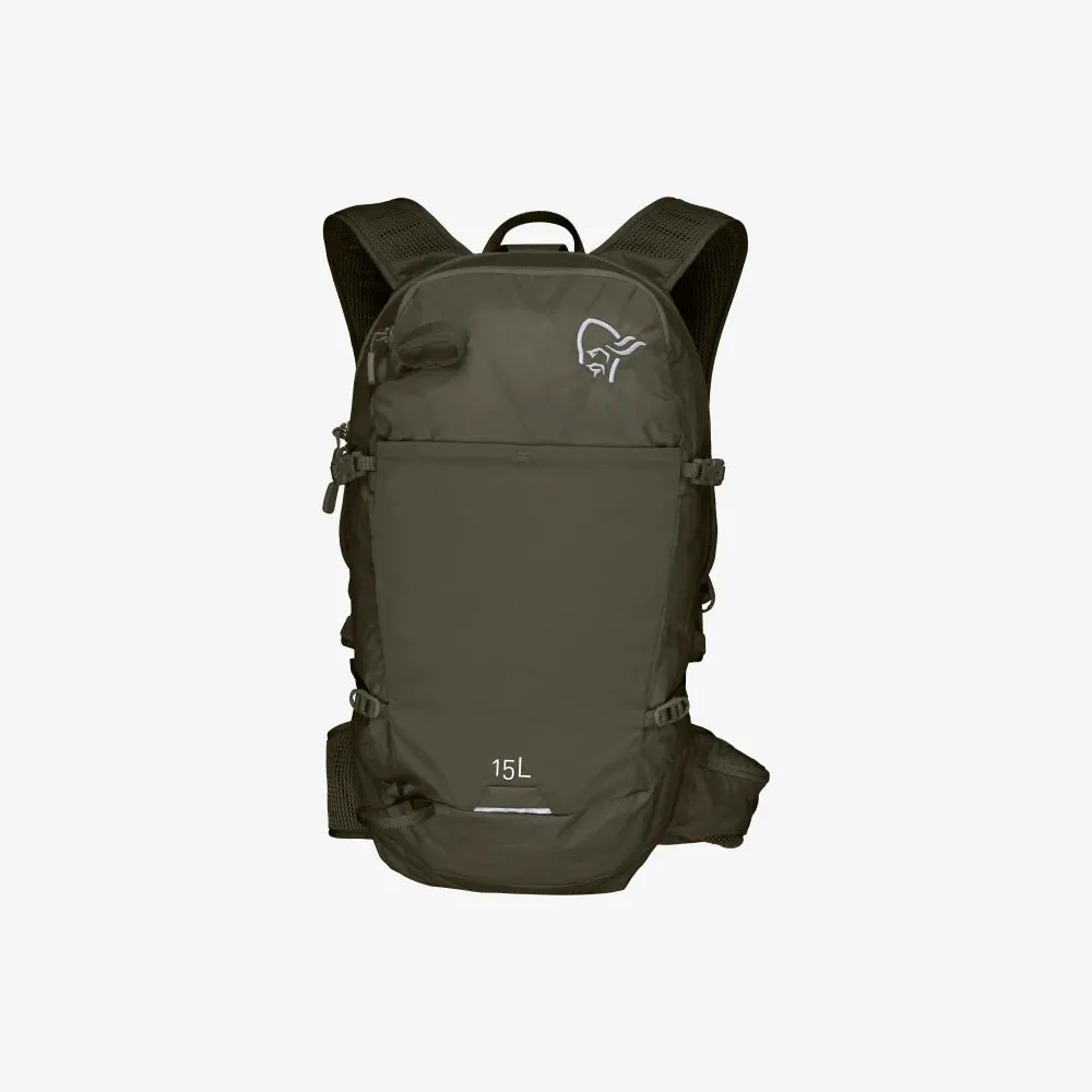 Norrona Femund 15L Outdoor / Hiking Pack - Olive Night - AW24