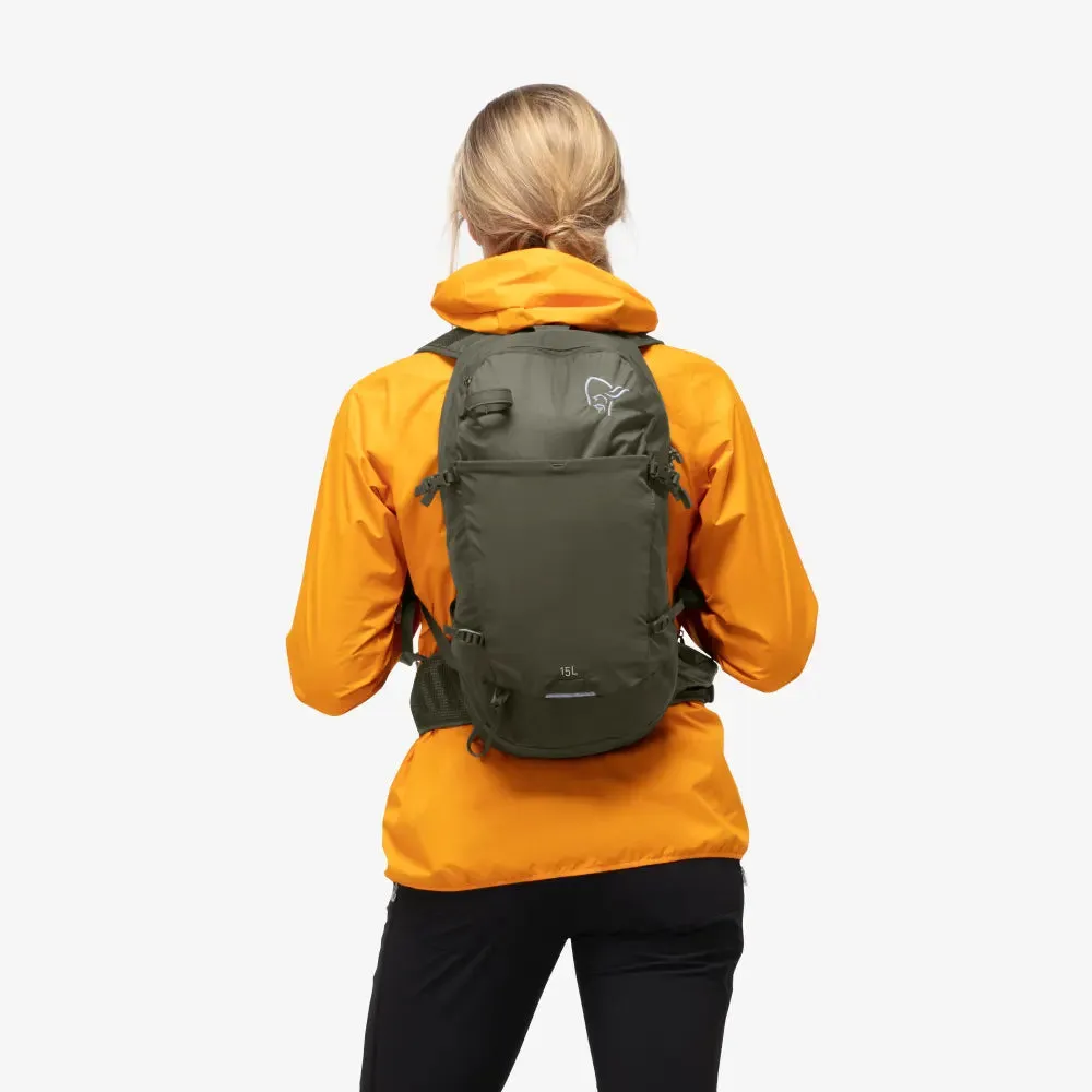 Norrona Femund 15L Outdoor / Hiking Pack - Olive Night - AW24