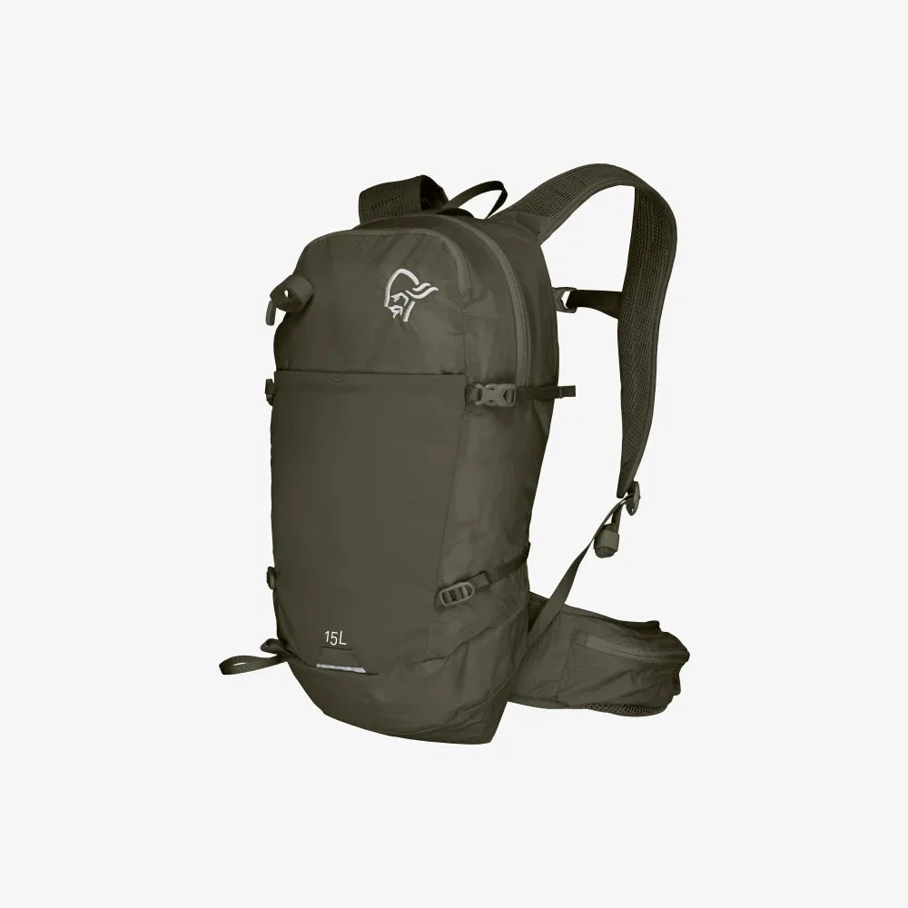Norrona Femund 15L Outdoor / Hiking Pack - Olive Night - AW24