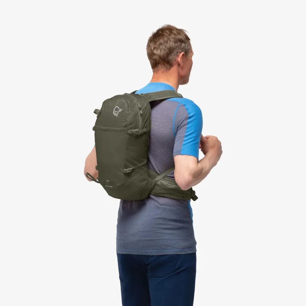 Norrona Femund 15L Outdoor / Hiking Pack - Olive Night - AW24