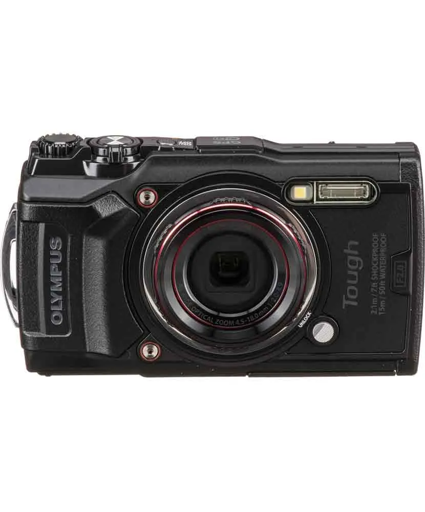 Olympus Tough TG-6 Black Compact Camera