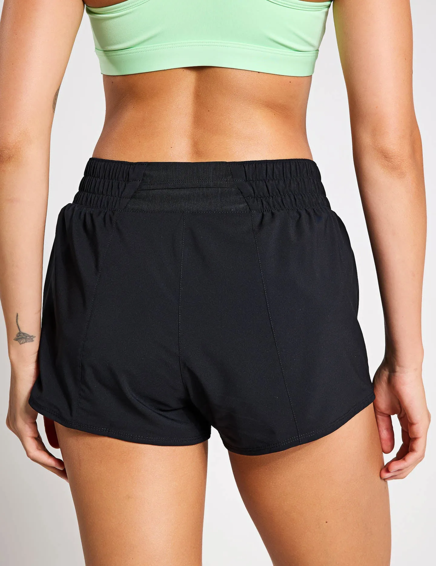 One Dri-FIT 3" Brief-Lined Shorts - Black