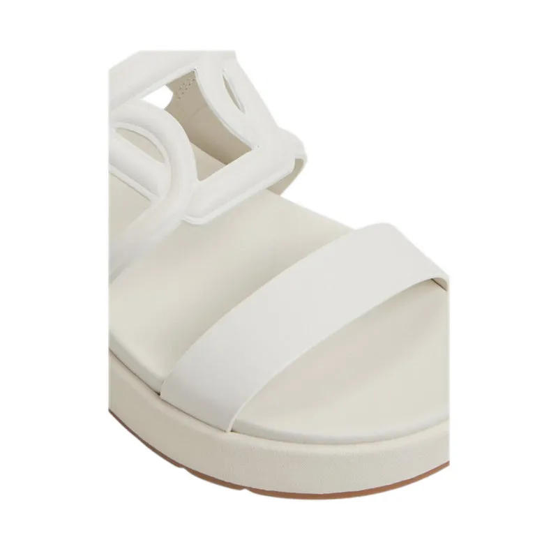ONUVIA FOOTBED SANDALS - WHITE/BONE