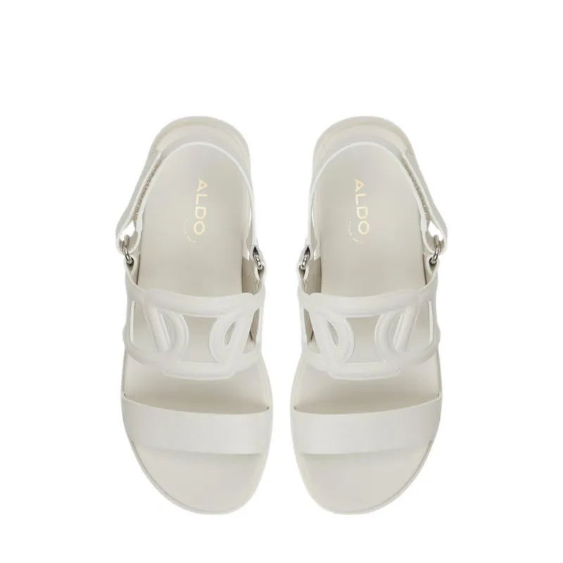 ONUVIA FOOTBED SANDALS - WHITE/BONE
