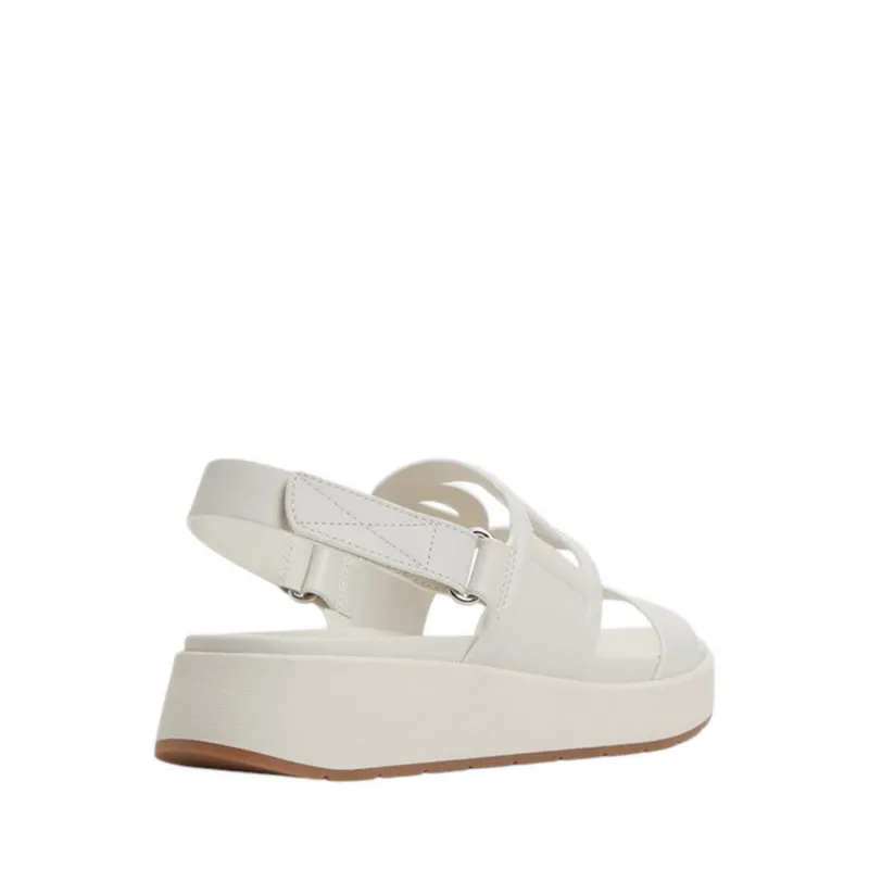 ONUVIA FOOTBED SANDALS - WHITE/BONE
