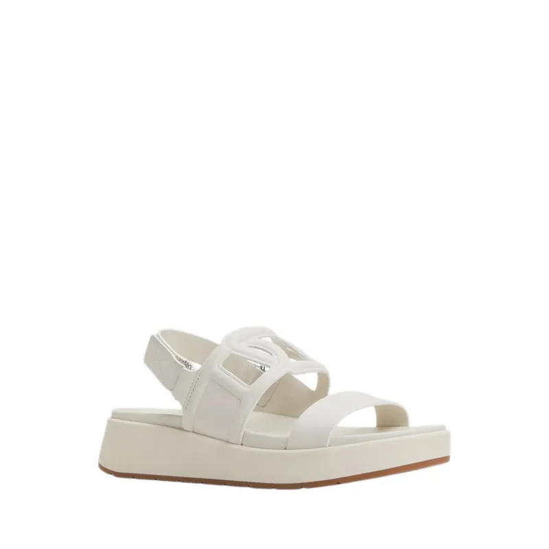 ONUVIA FOOTBED SANDALS - WHITE/BONE
