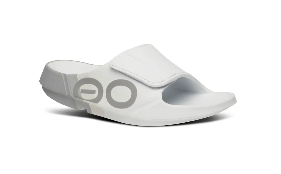 Oofos OOahh Sport Flex Limited Slide - Smoke Rally