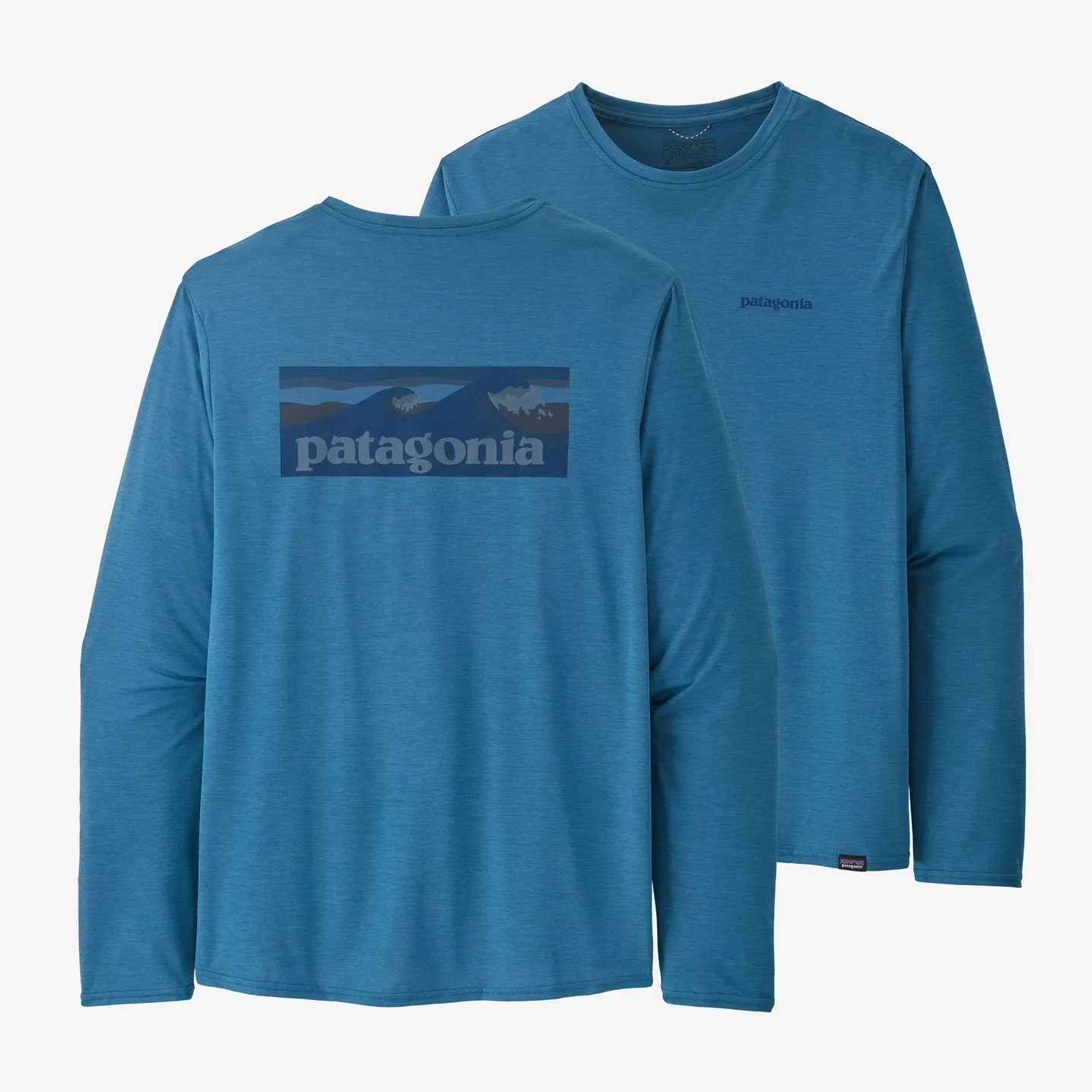 Patagonia Men's L/S Cap Cool Daily Graphic Shirt-Waters