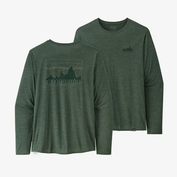 Patagonia Men's L/S Cap Cool Daily Graphic Shirt-Waters