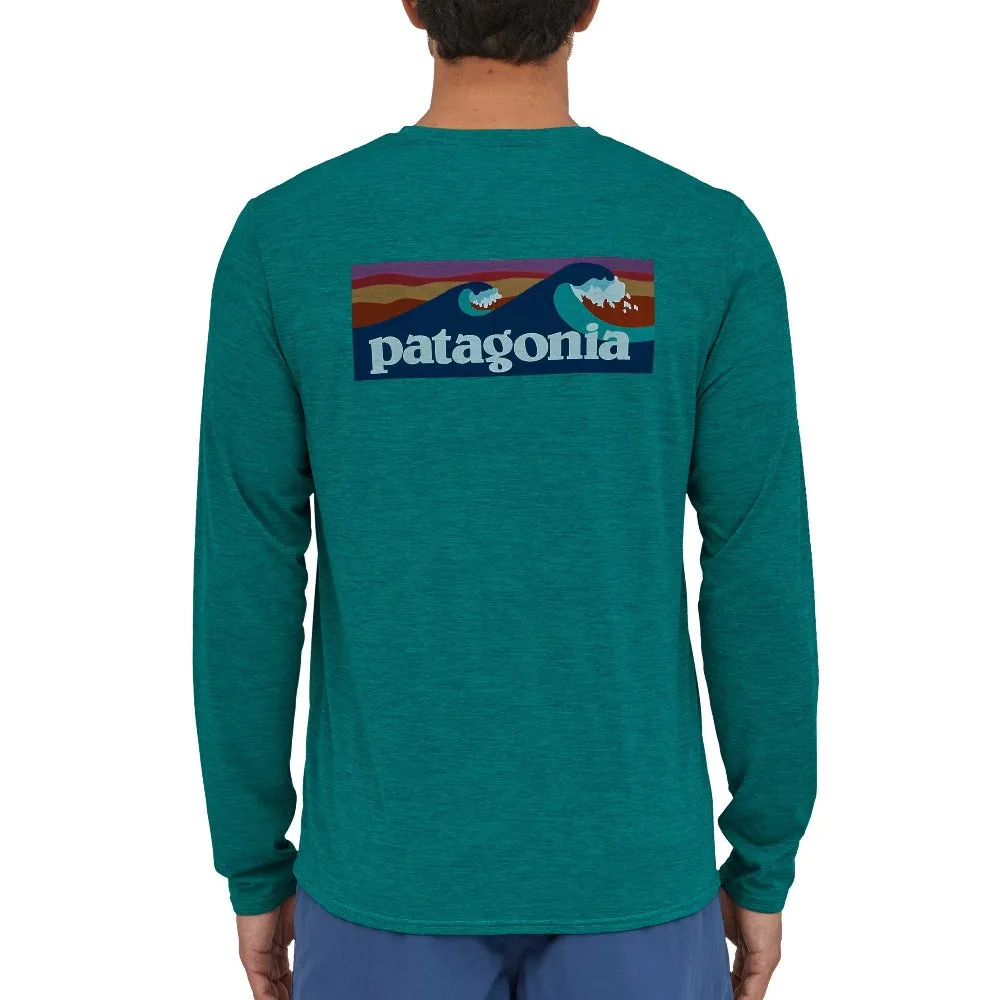 Patagonia Men's L/S Cap Cool Daily Graphic Shirt-Waters