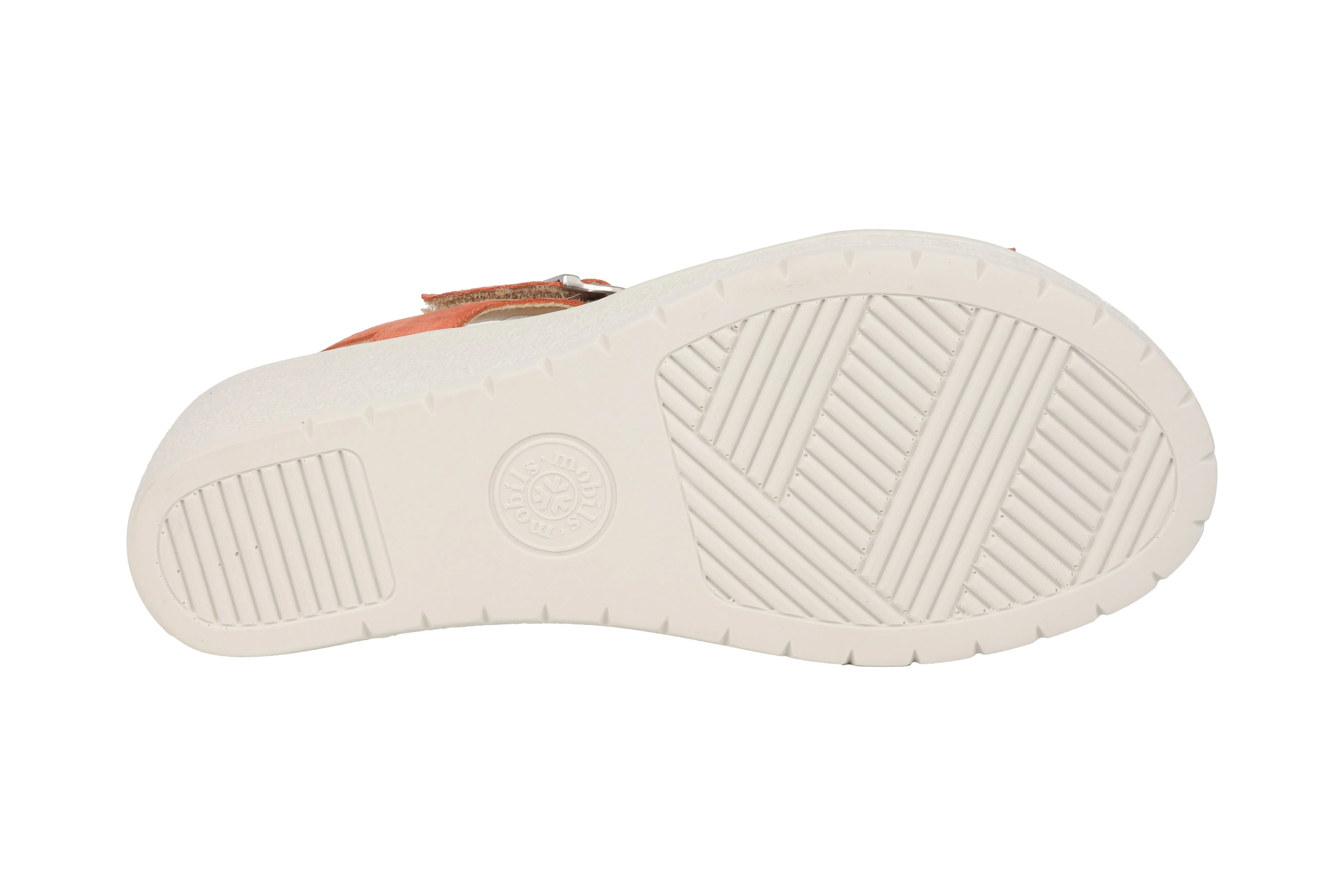 'Pietra' women's wide fit (H) sandals - Orange