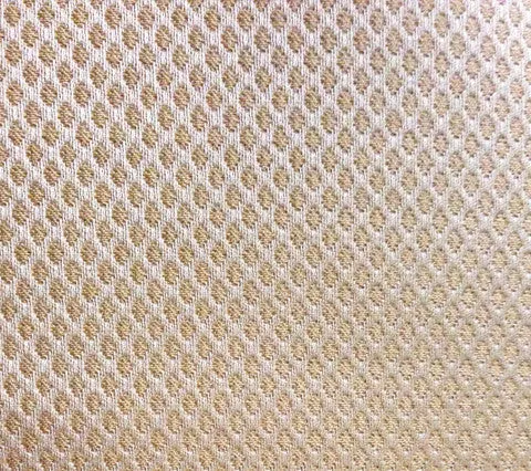 Quadrille Woven Fabric: Venetian Diamond - Coco; Cotton/Silk/Poly Blend, Imported from Italy