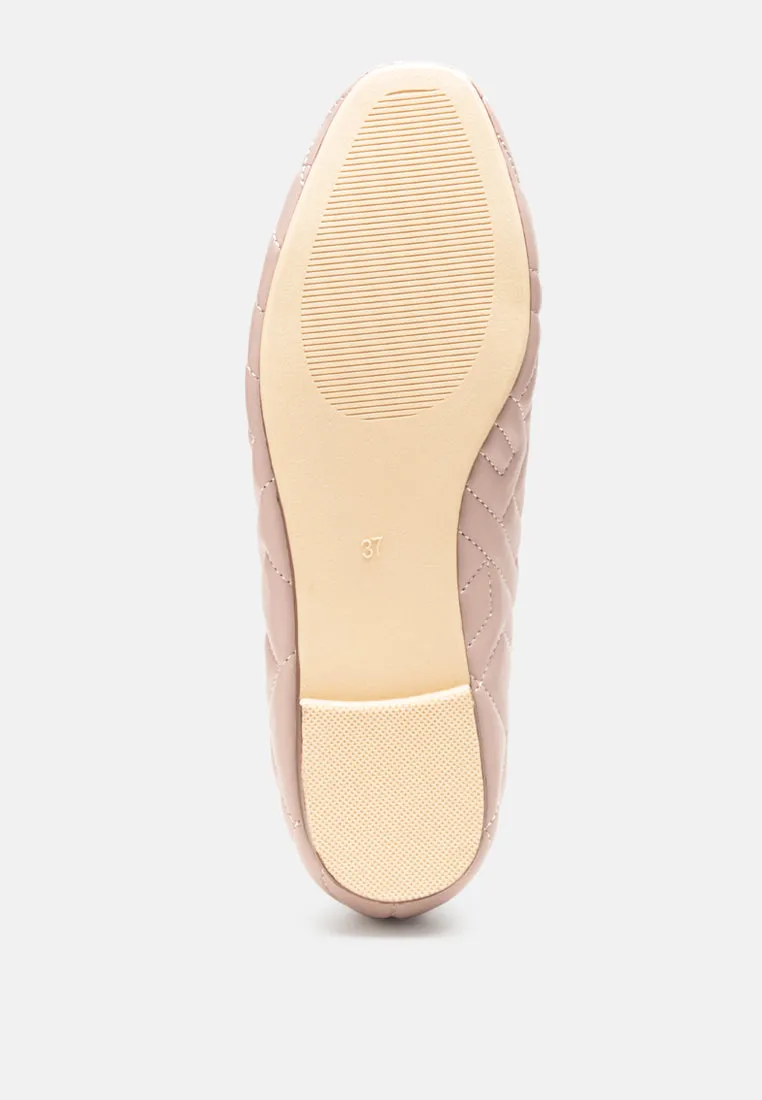 Quilted Ballerina Flats By Ruw