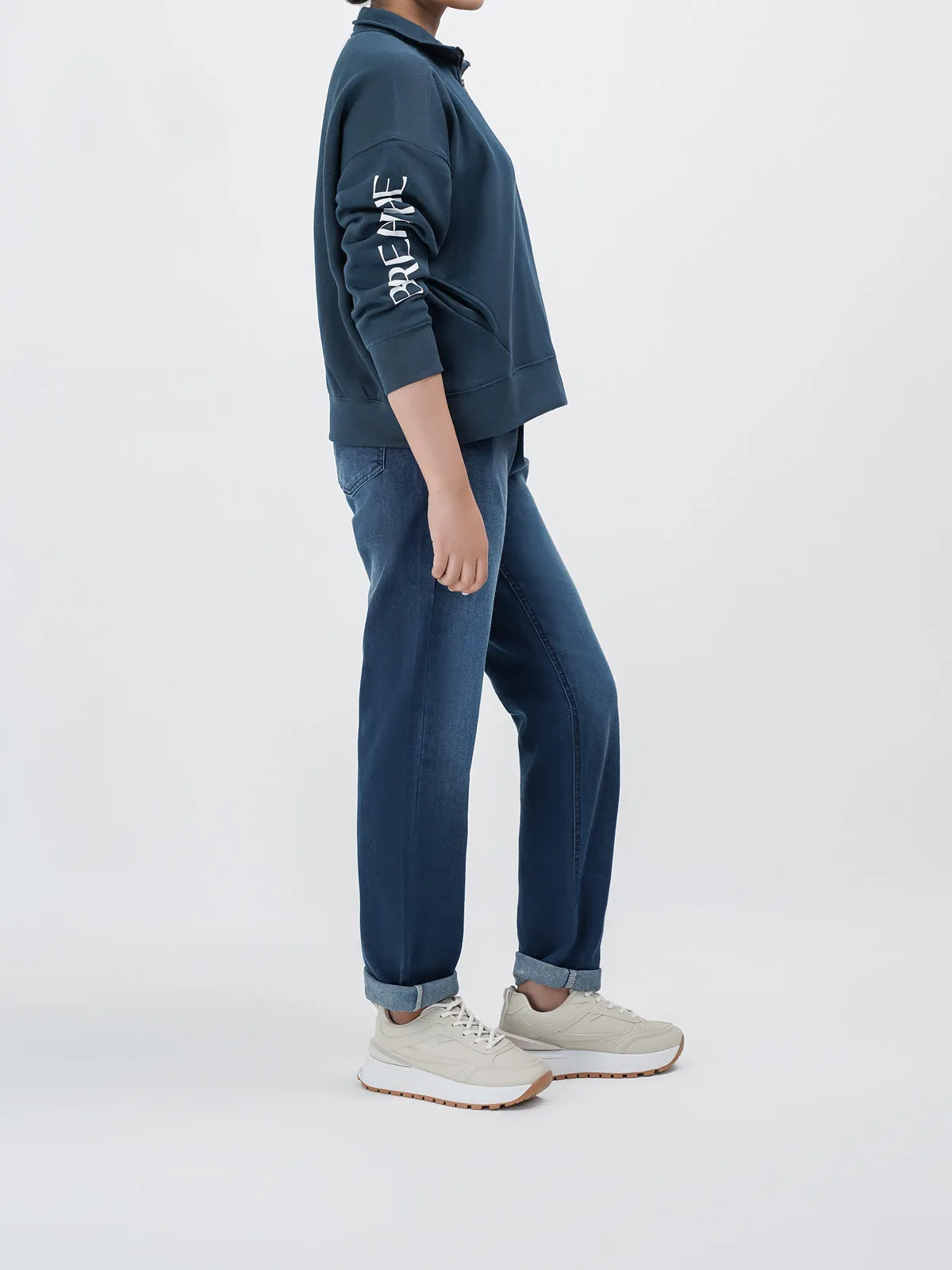 "DRACO" Slim Fit Casual Denim Pant