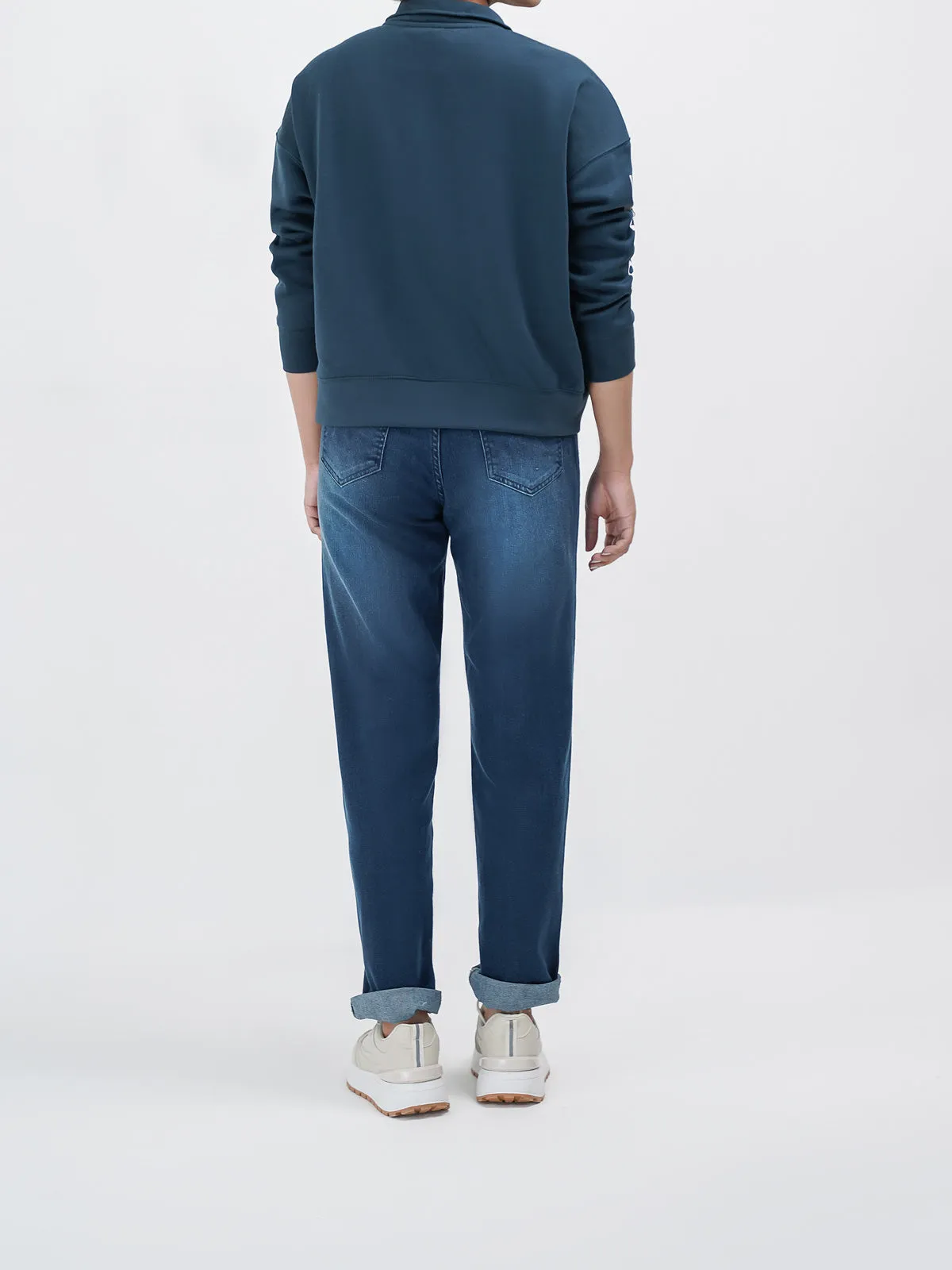 "DRACO" Slim Fit Casual Denim Pant