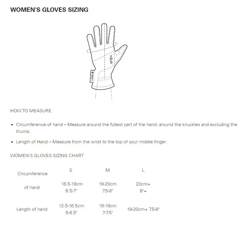 Rab Women's Geon Gloves