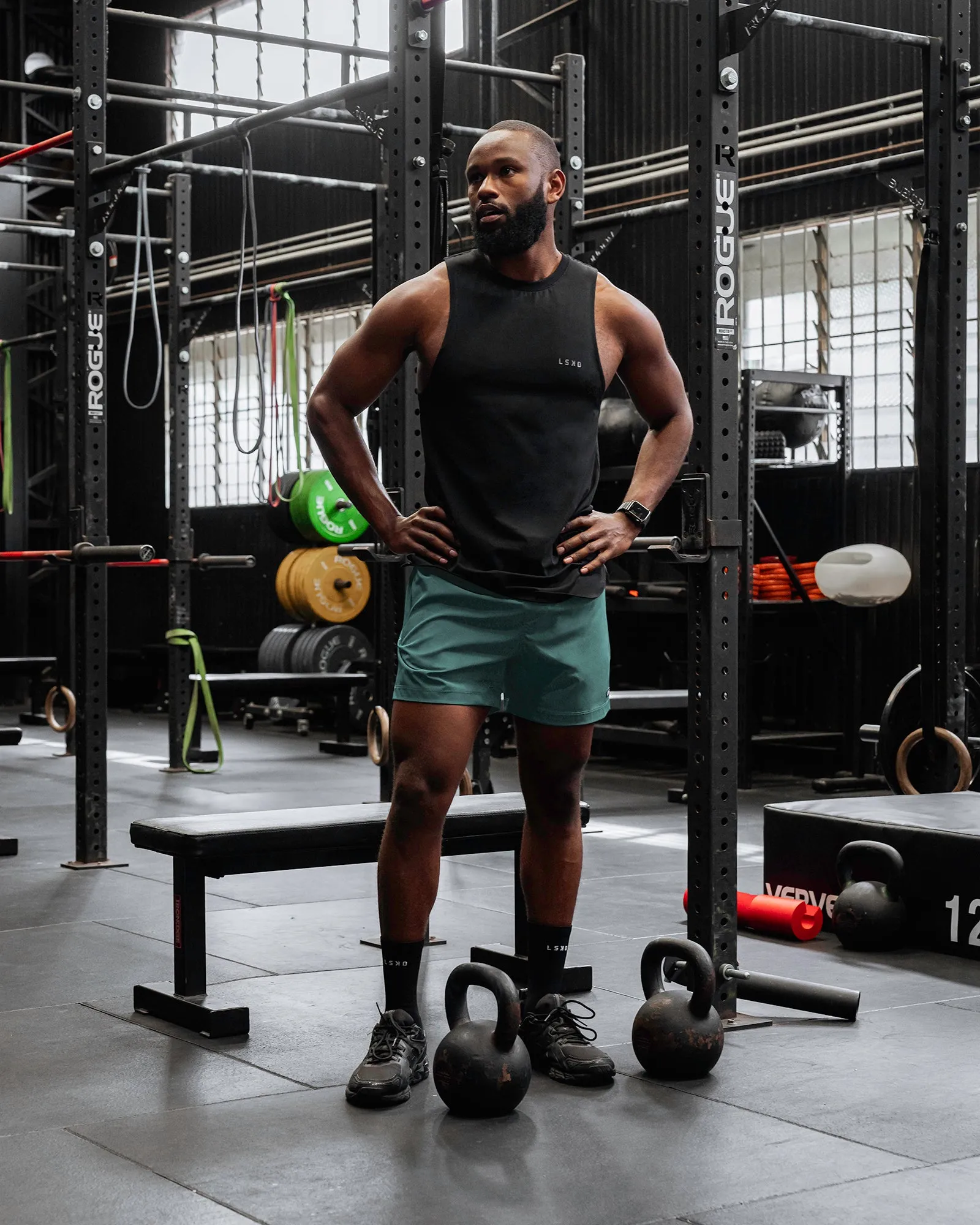 Rep 5'' Performance Short - Sage Bush