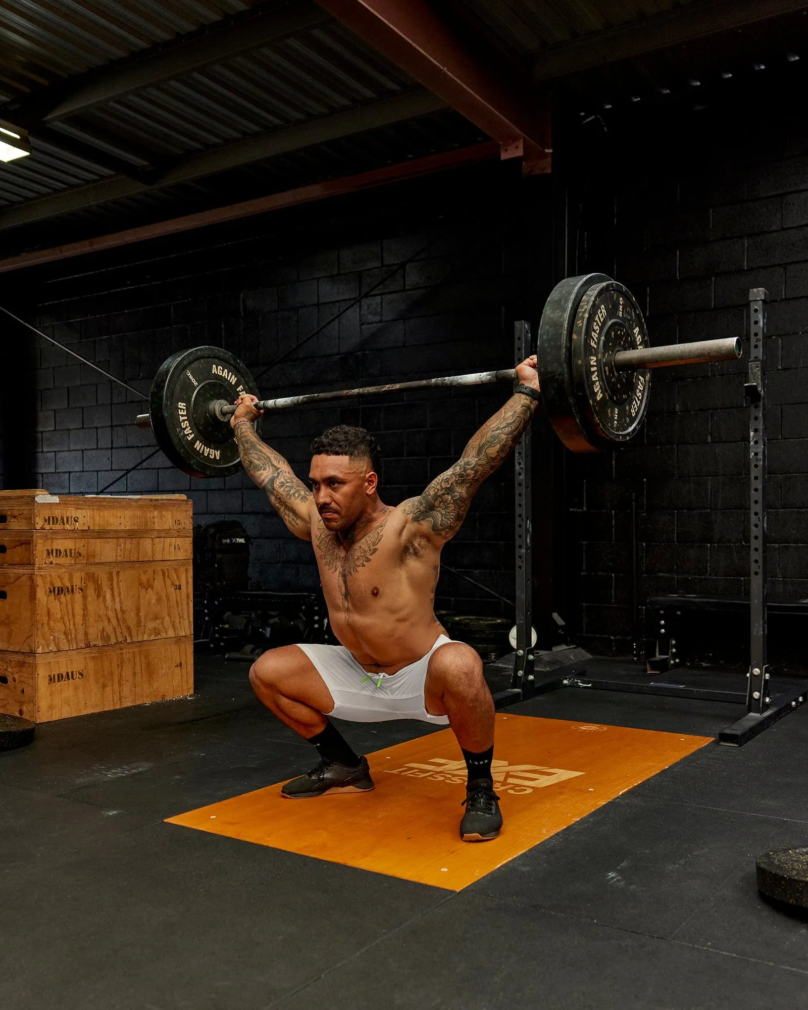 Rep 7'' Performance Short - White-Lime